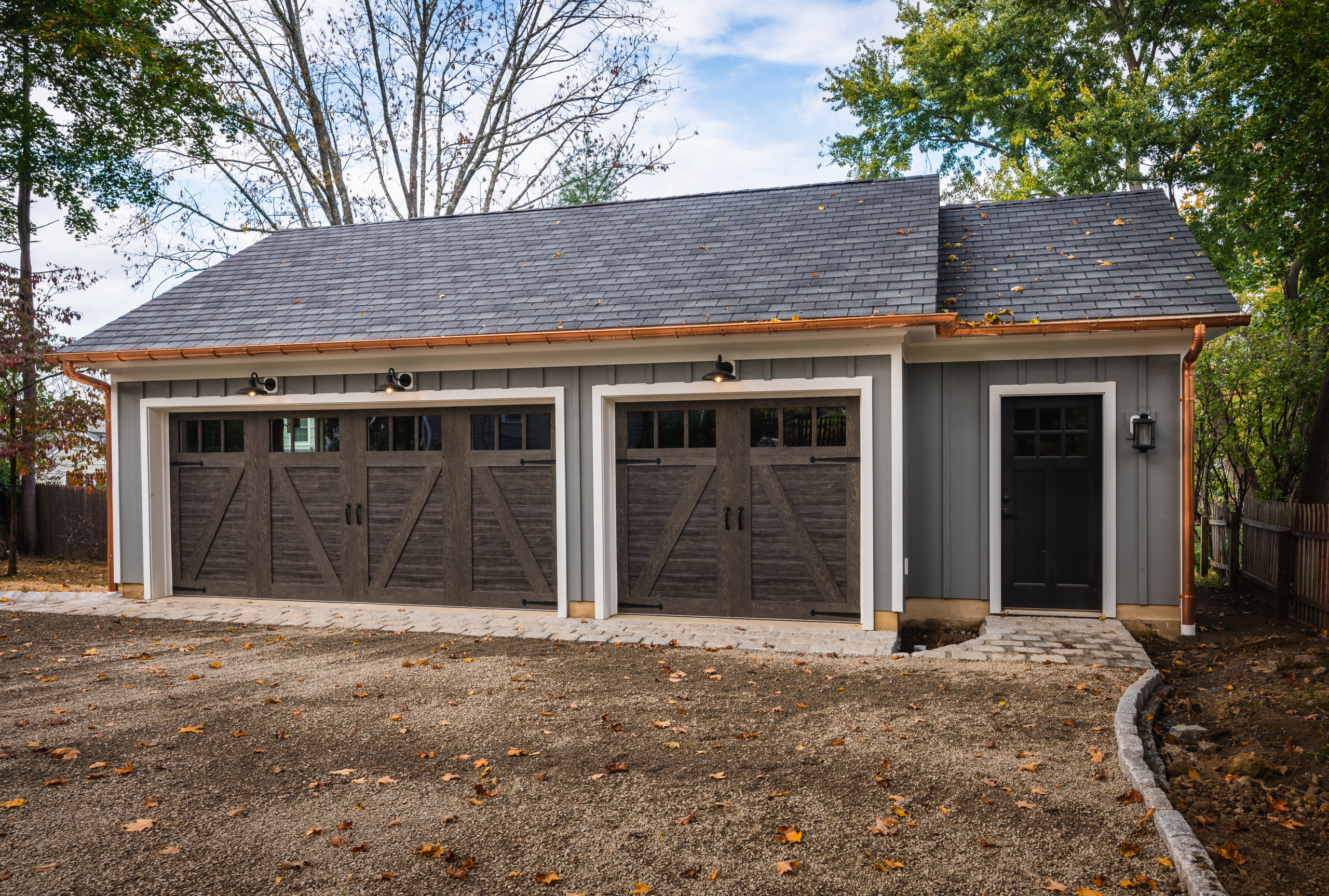 Historical Barn and Driveway Build
