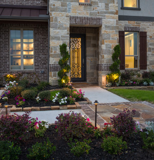 Ashton Woods Model Home - Fieldstone - Traditional - Landscape