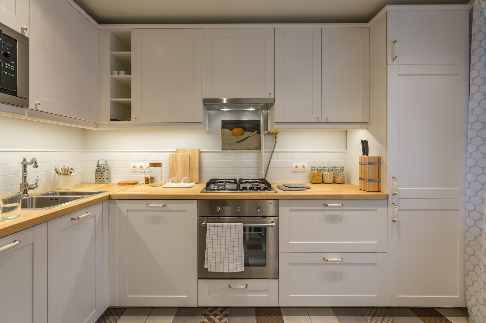 Трехкомнатная квартира в скандинавском стиле.