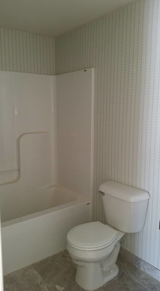 Wallpaper Install: Guenther Homes Model