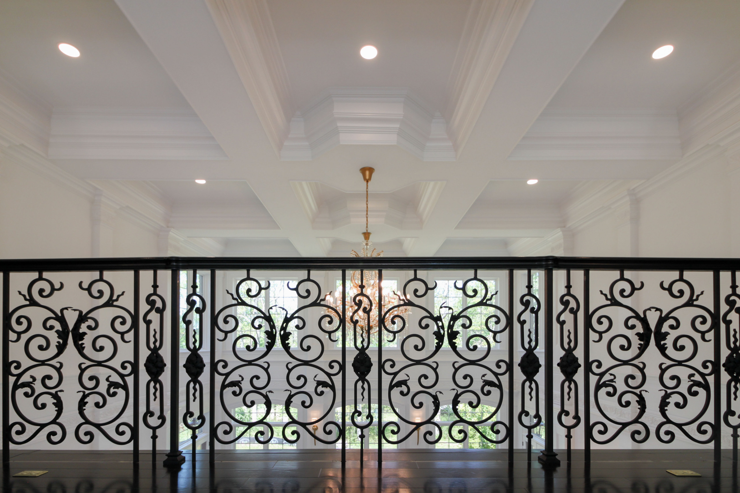 92_Grand Double Staircase in Exquisite Custom Home, Great Falls VA 22066