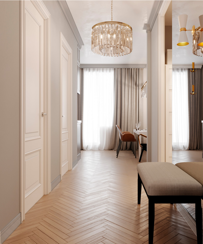 Дизайн проект в Бутово однокомнатной квартиры