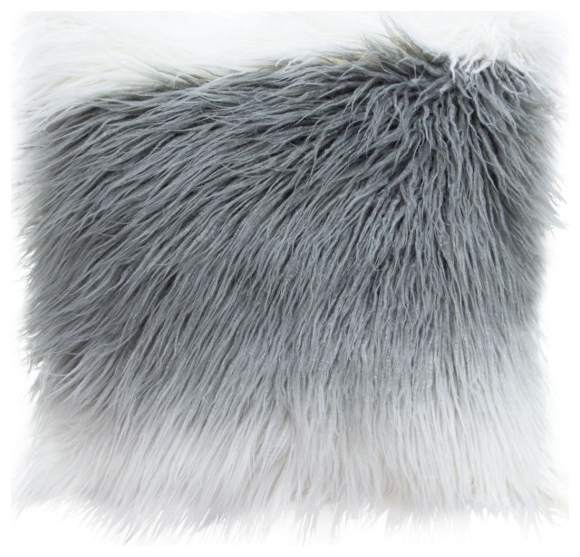 faux mongolian pillow