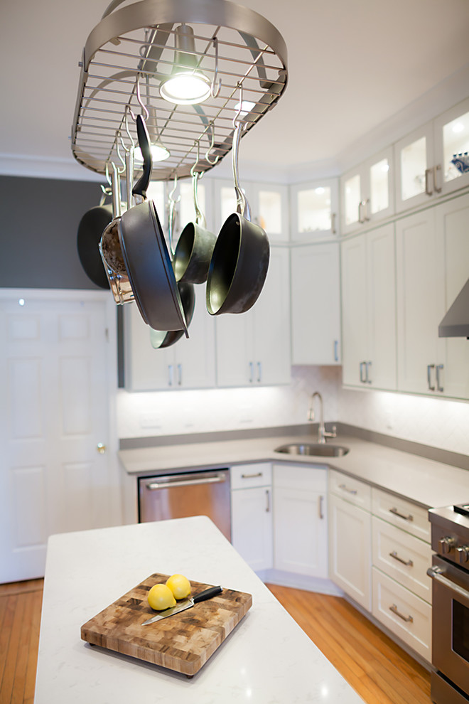 Kitchen - transitional kitchen idea in DC Metro