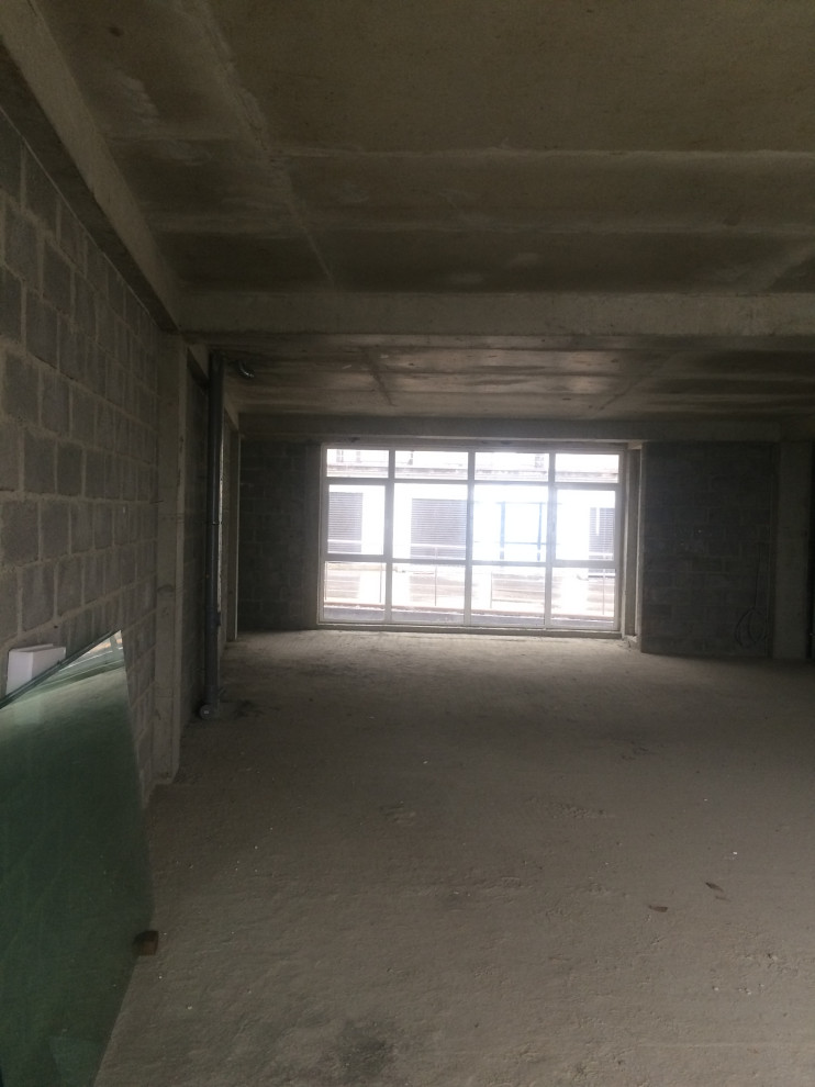 Фотографии черновой квартиры 114 м2.