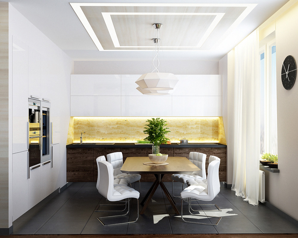 Современный дизайн квартиры в Москве