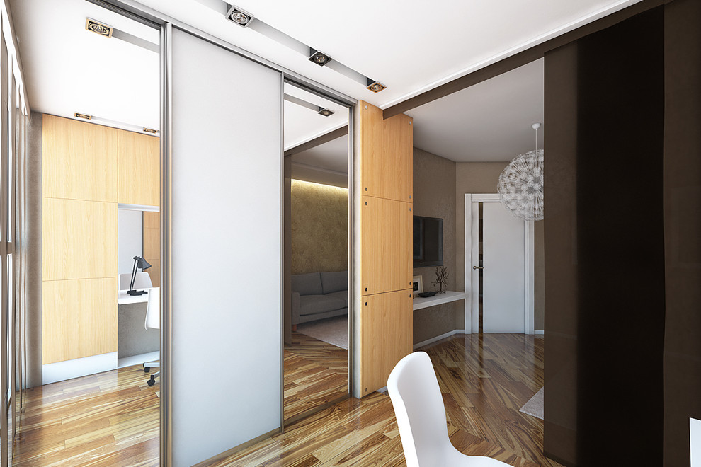 Спальня с рабочим местом