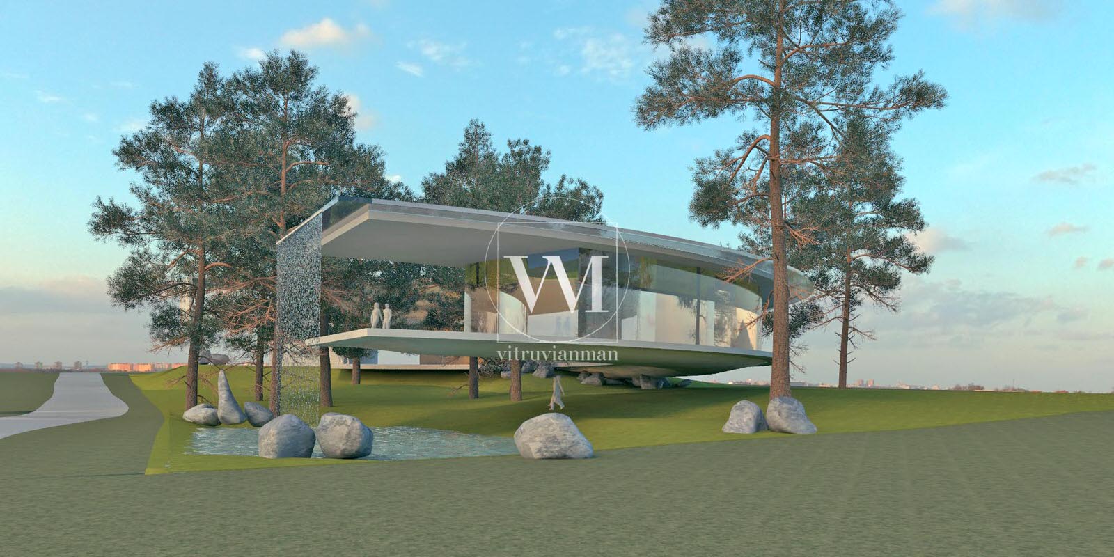 Архитектурная концепция виллы №1