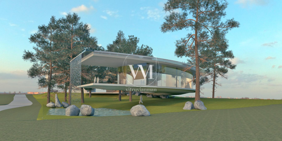 Архитектурная концепция виллы №1