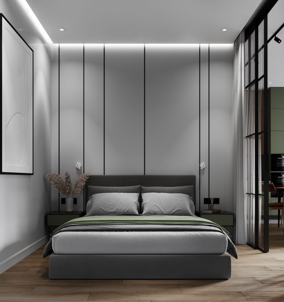 Дизайн-проект однокомнатной квартиры в современном стиле