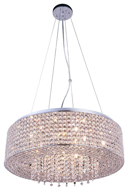 Elegant Lighting Amelie 10-Light Pendant Lamp