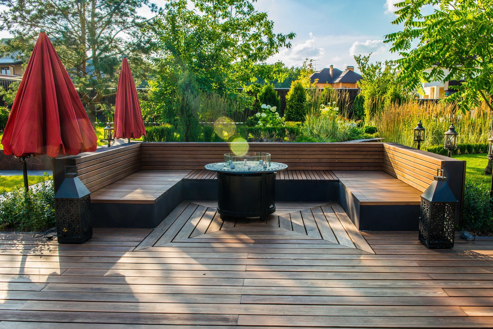 Сад в Марокканском стиле