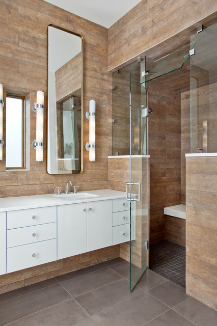 Story Mill Residence modern-badezimmer
