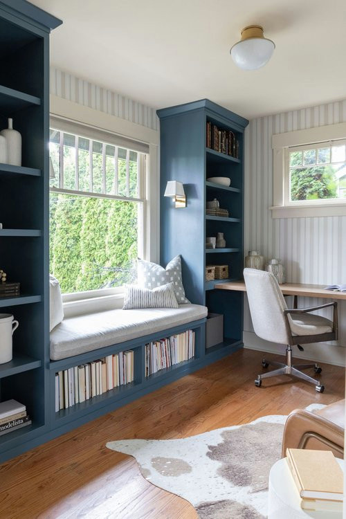 Greenlake Remodel - Contemporary - Home Office - Seattle - by Kimberlee ...