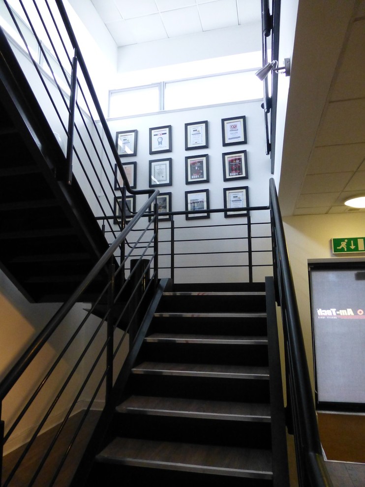 Photo of a contemporary staircase.