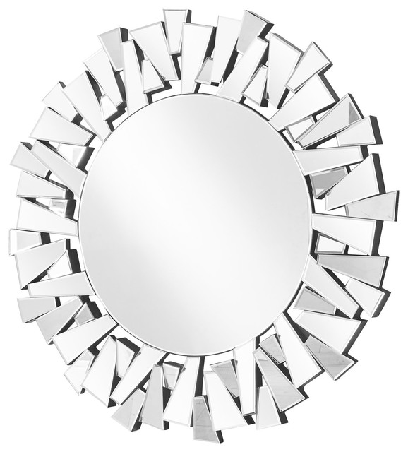 Elegant Decor Mr9133 Sparkle Mirror Clear