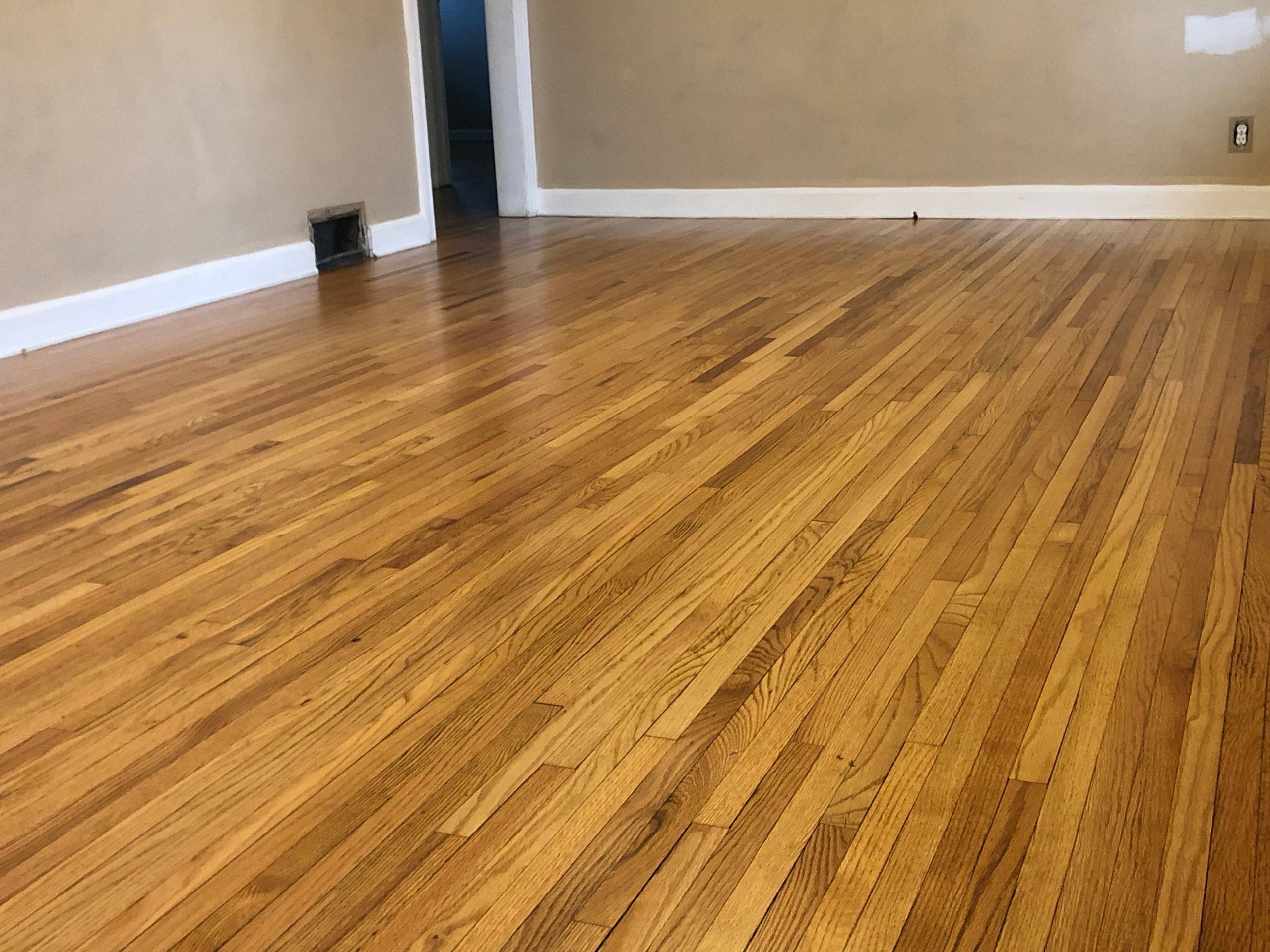 Oak Floor Refinished