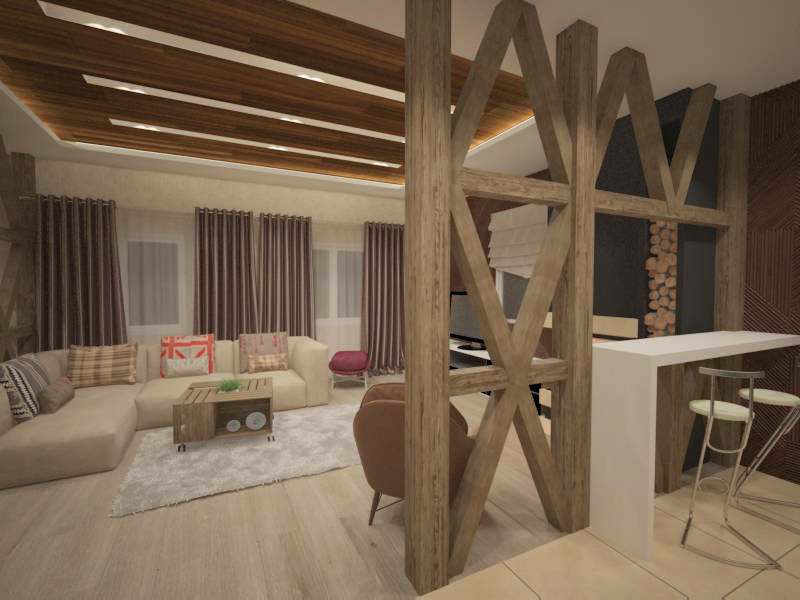 Дом отдыха в деревне Мостовая