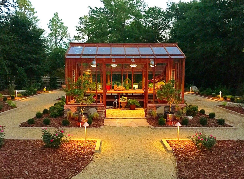 Nantucket style greenhouses Charlotte by SturdiBuilt Greenhouse