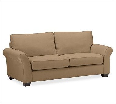 PB Comfort Roll Arm Upholstered Sofa, Box Cushion, Down-Blend Wrap Cushions, Chu