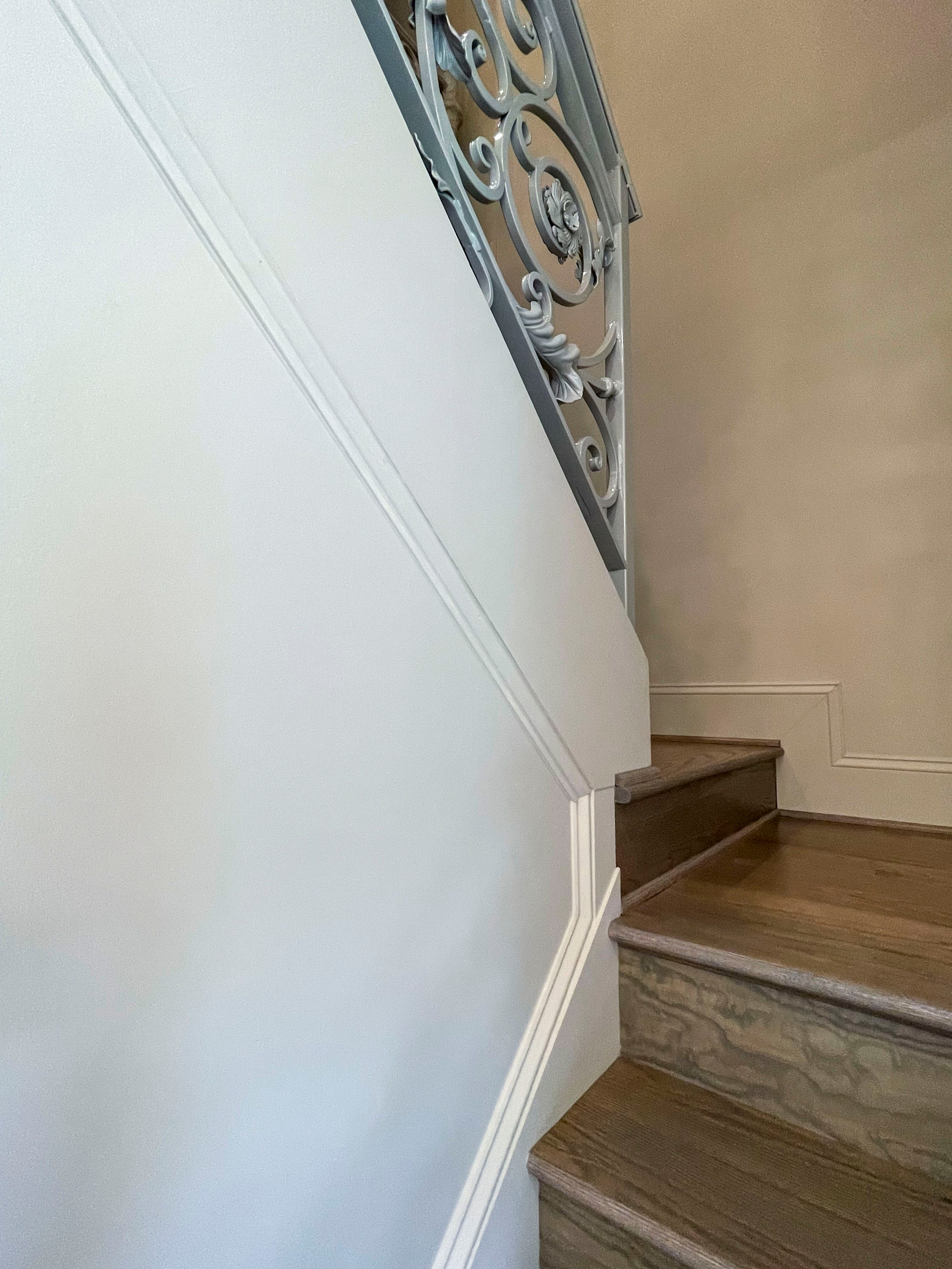 104_Curved Staircases in 18th Century French Inspired Mansion, Mclean VA 22101