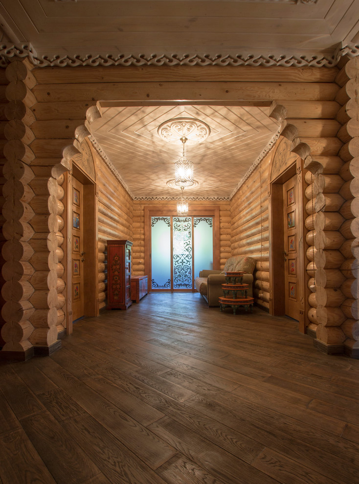 Интерьер деревянного дома
