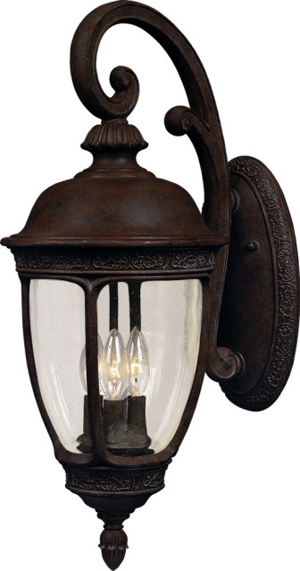 Knob Hill VX 3-Light Outdoor Wall Lantern