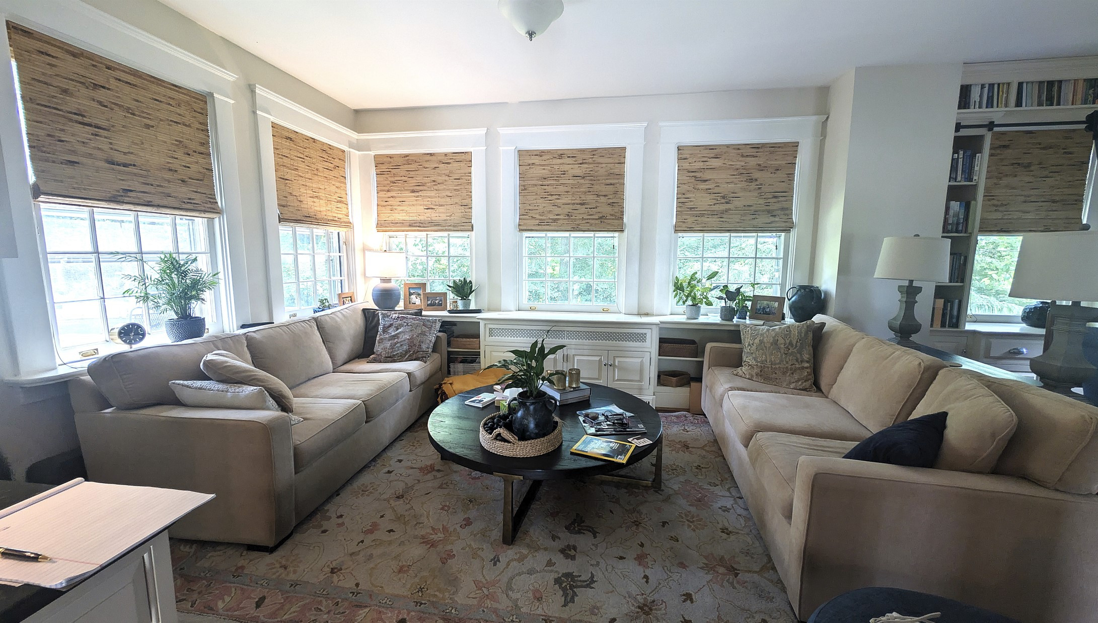 Cottage on Peasenhall Before family room