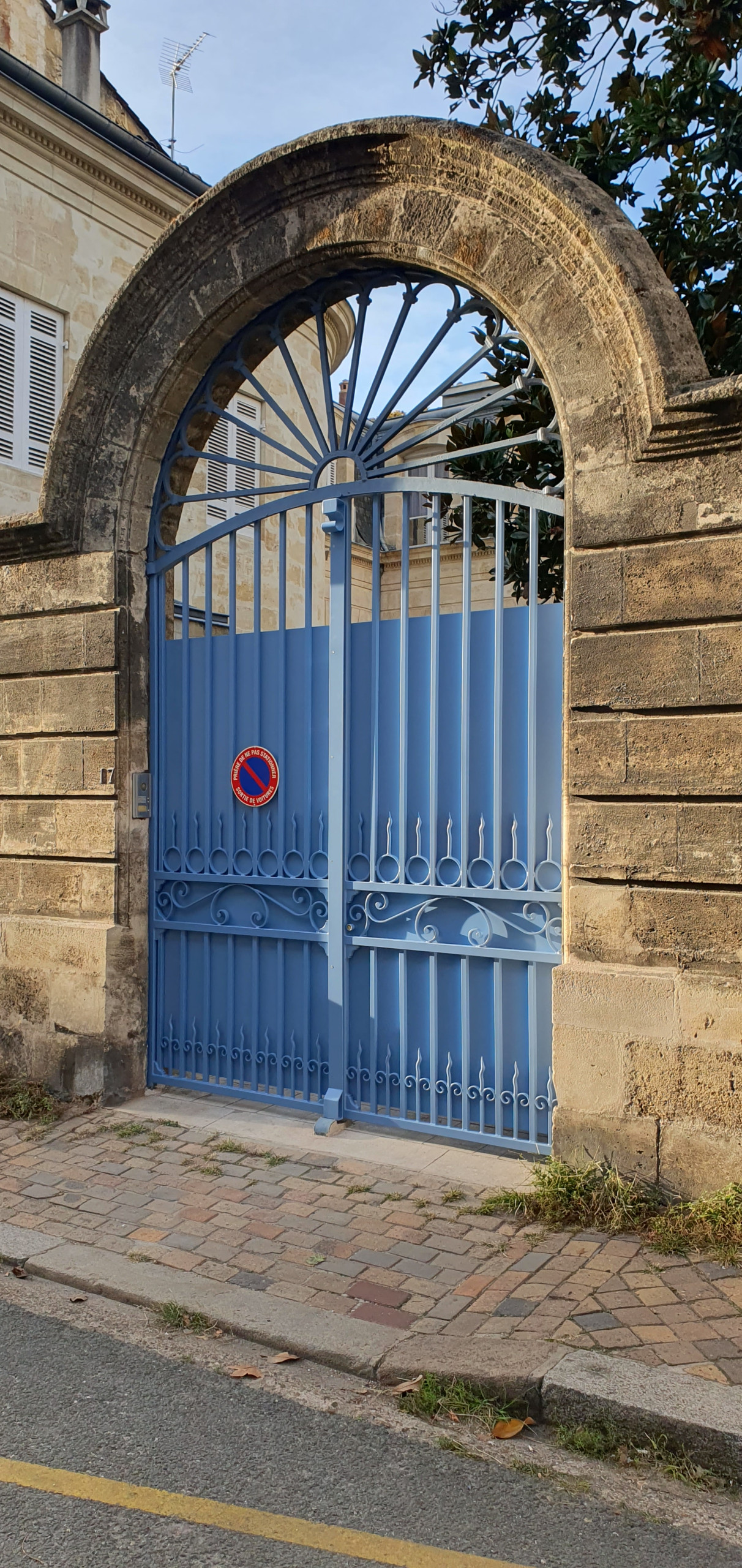Fabrication à l'identique d'un portail ancien