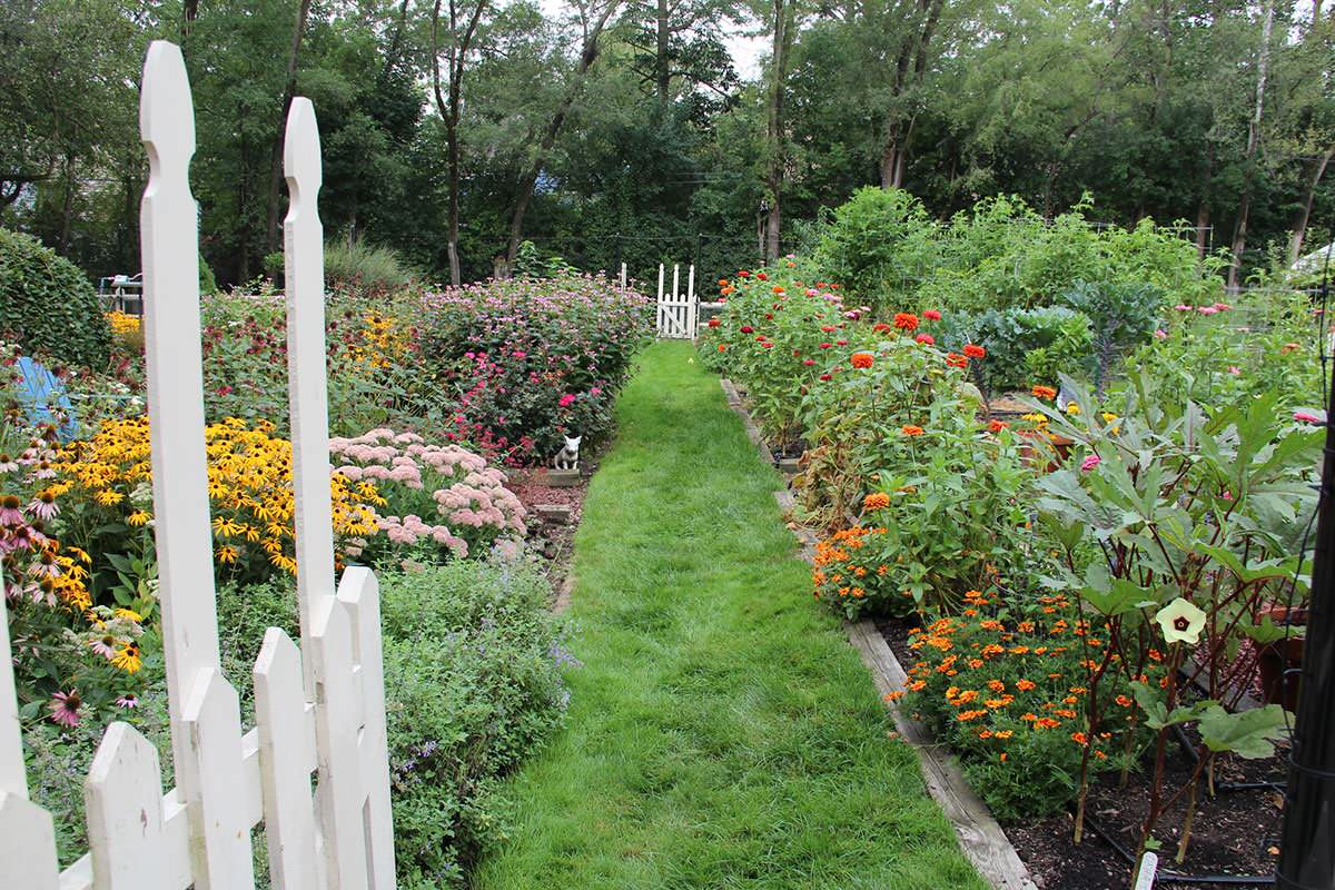 Tradtional Vegetable Gardens, Herbs and Flowers