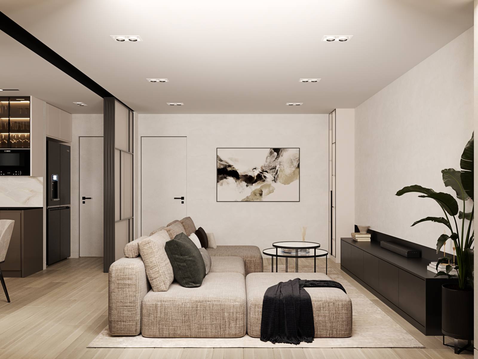 Квартира с проектором