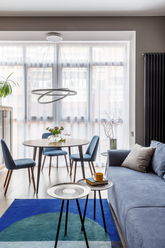 Светлая квартира с яркими акцентами 51 м²