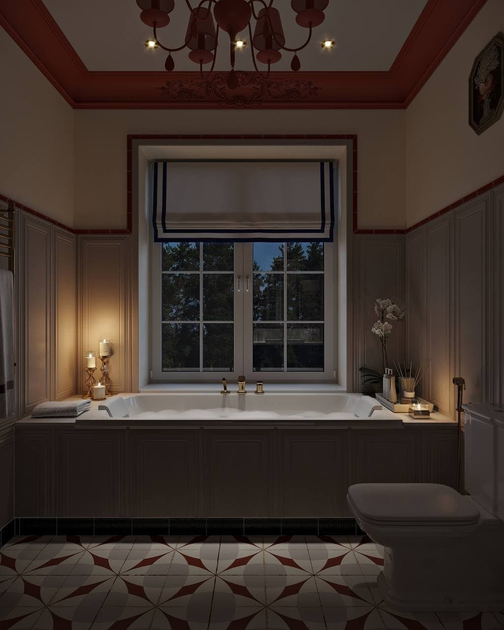 Загородный дом в английском стиле.