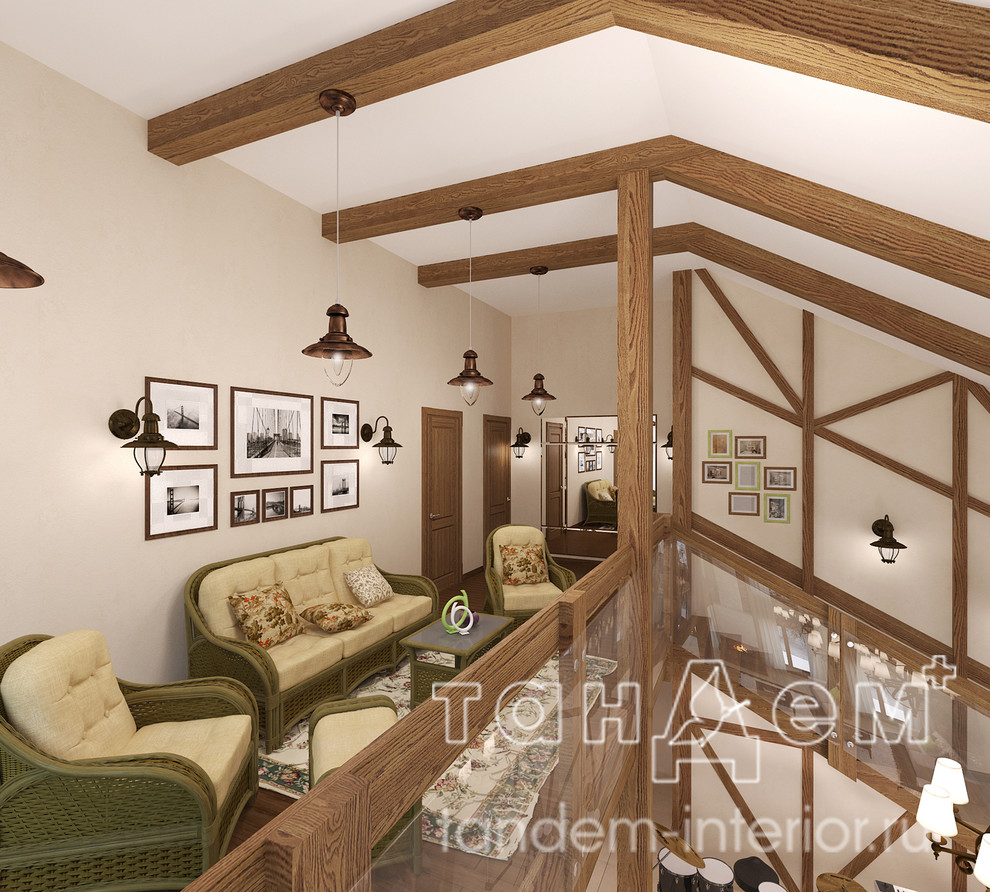 Гостиная со вторым светом