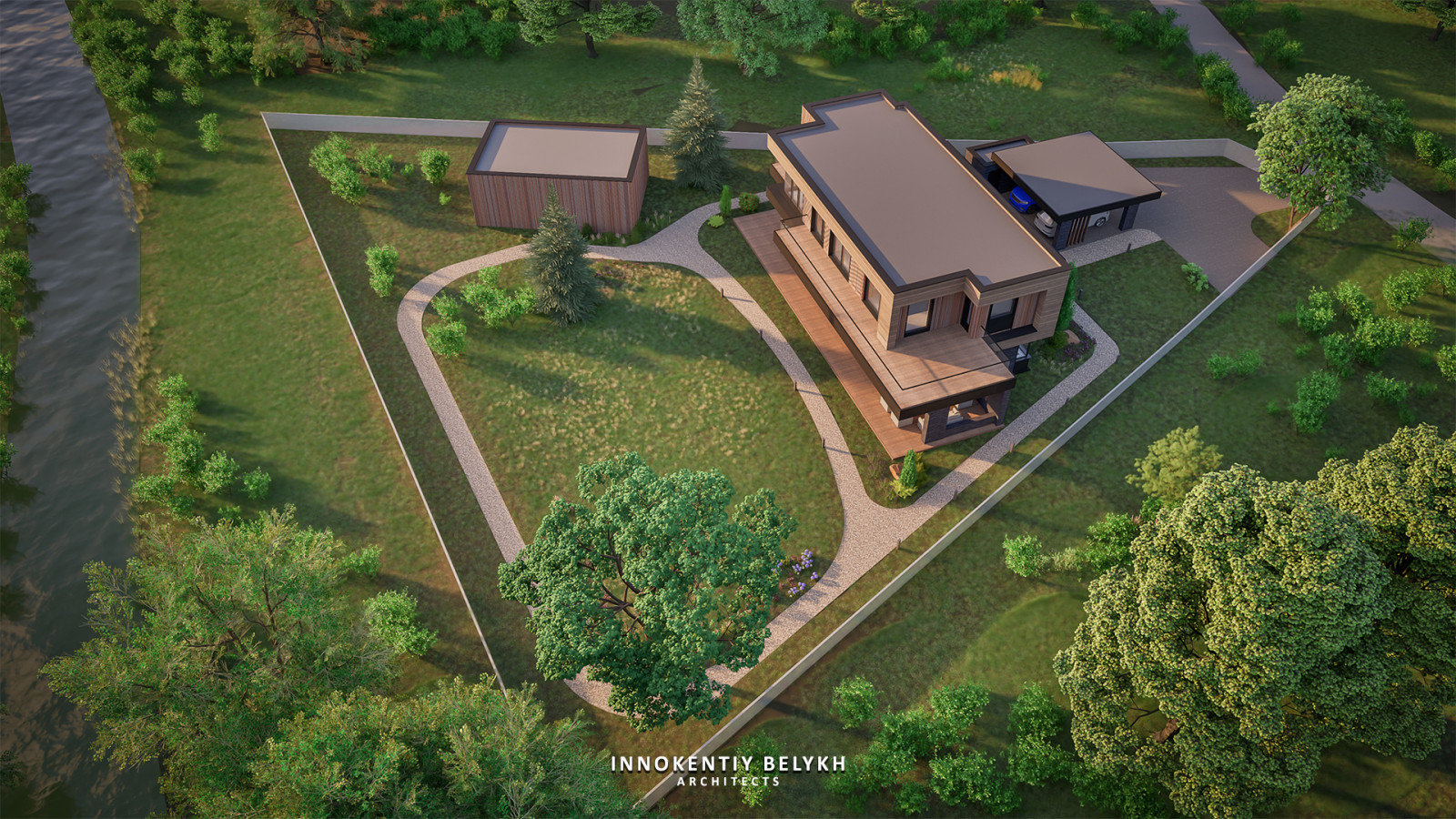 L-HOUSE - 290 м² в Московской обл.