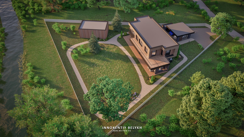 L-HOUSE - 290 м² в Московской обл.