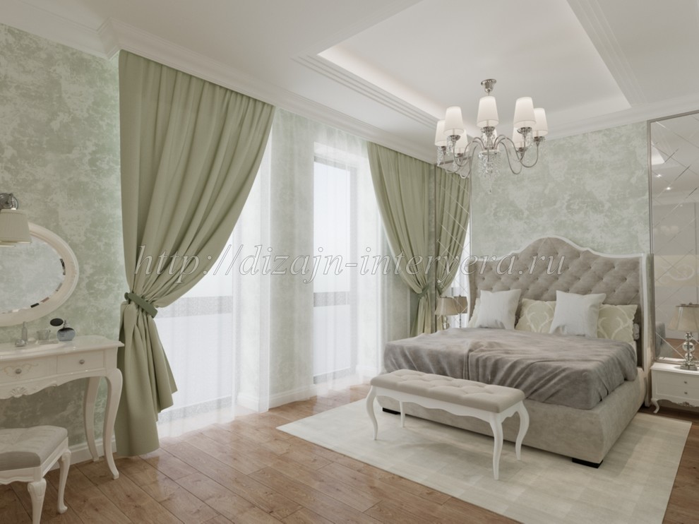 Дизайн проект спальни