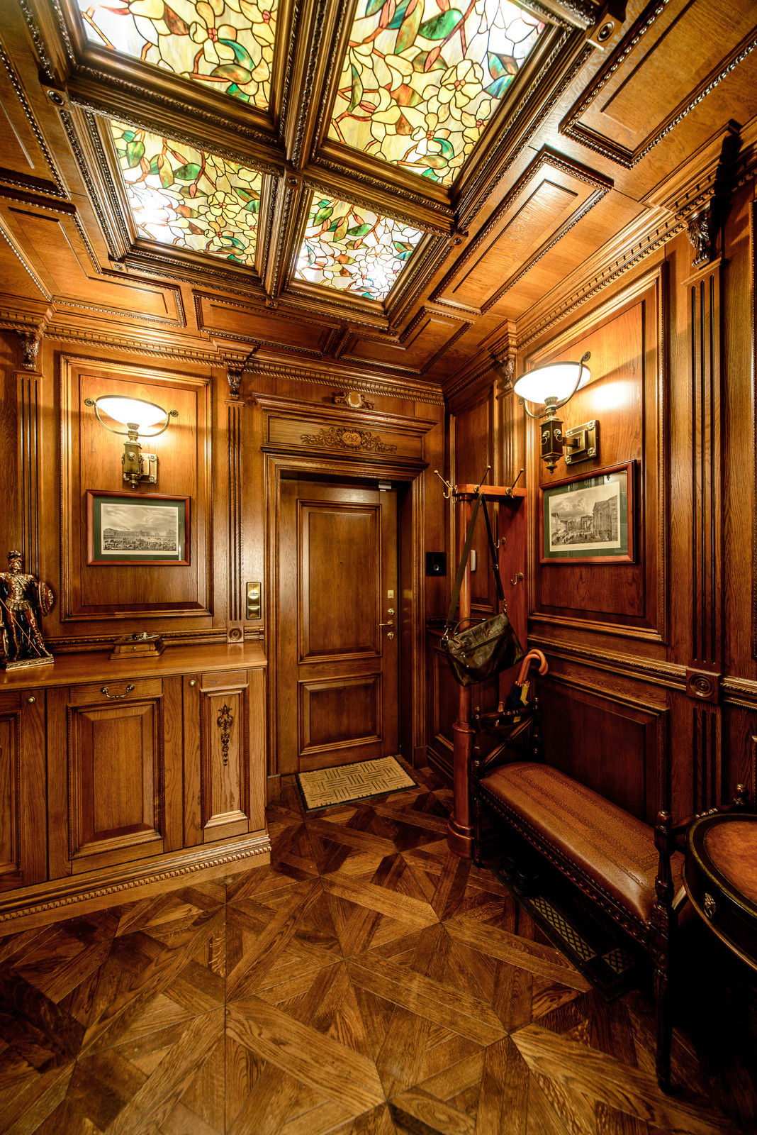 Отделка квартиры деревом