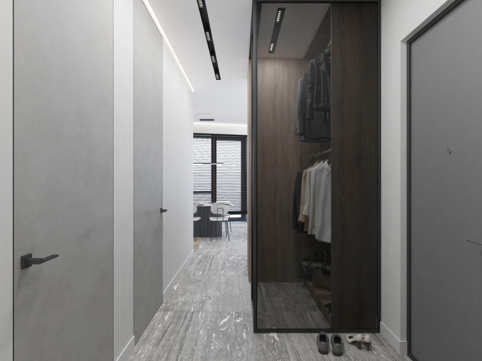 Минимализм для молодой семьи в ЖК Wellton Towers, г. Москва