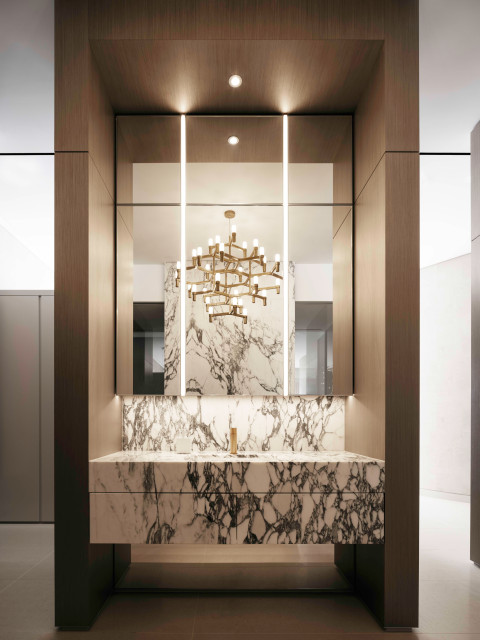 R Residence moderne-badevaerelse