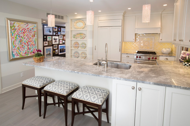 Transitional Kitchen nyklassisk-koek