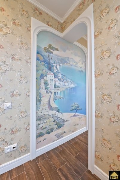 Роспись обманка "Средиземноморье"