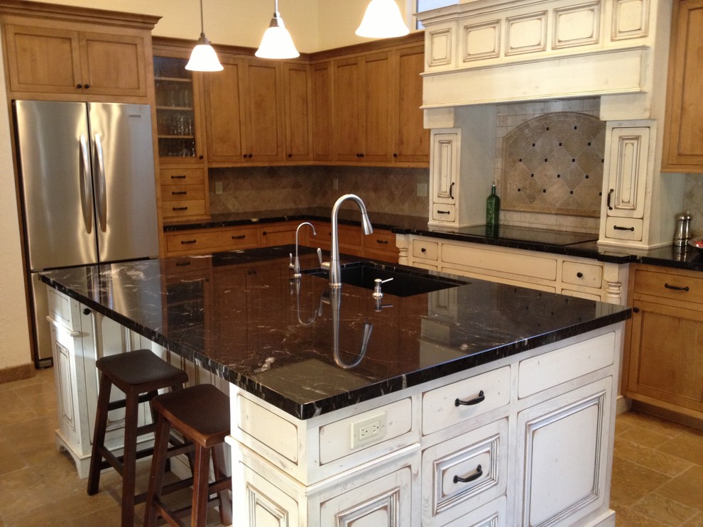Granite Countertop Traditional Kitchen Phoenix By Cut Designs