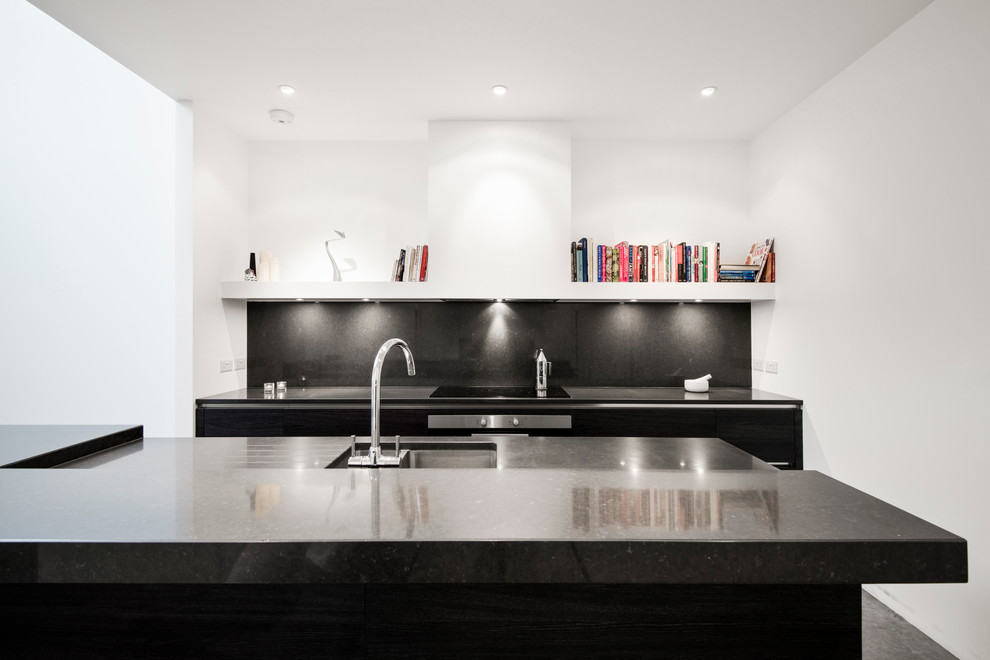 Design ideas for a contemporary kitchen in London.