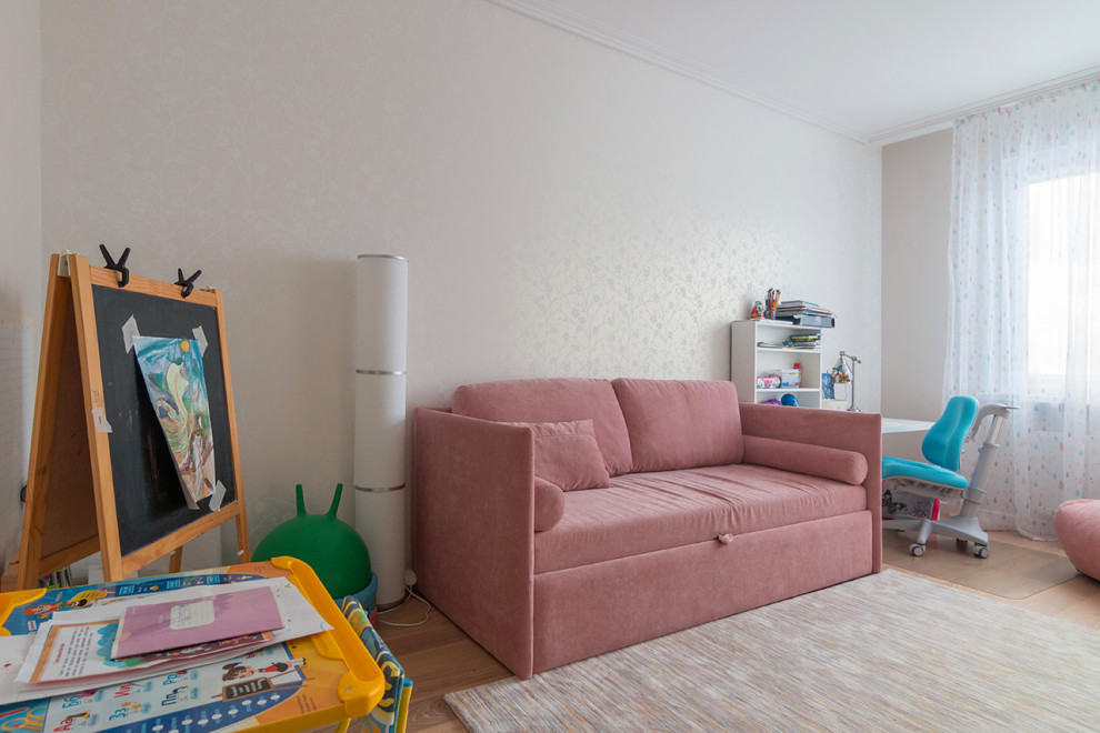 Дизайн четырехкомнатной квартиры в ЖК "Лучи".