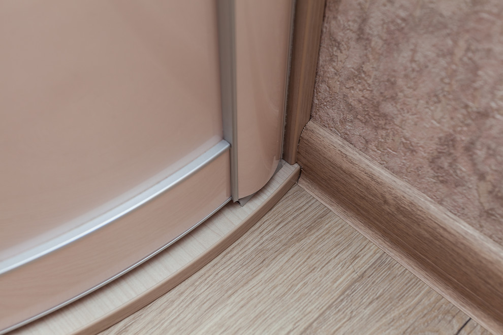 Шкаф купе с радиусными фасадами