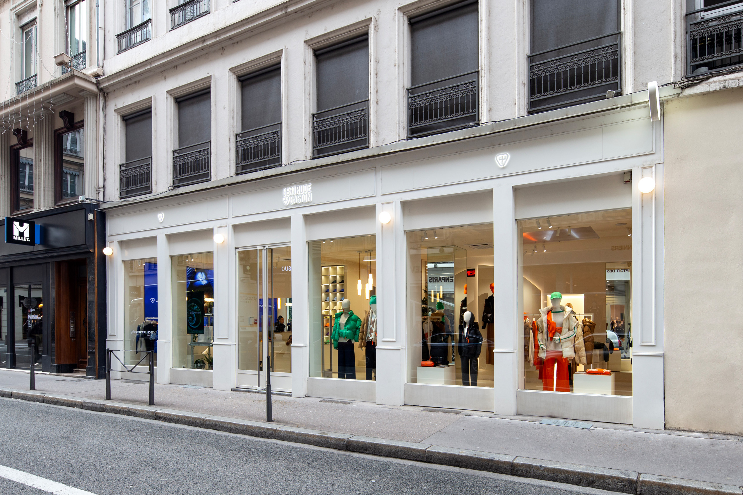 Rénovation d'une boutique Lyonnaise