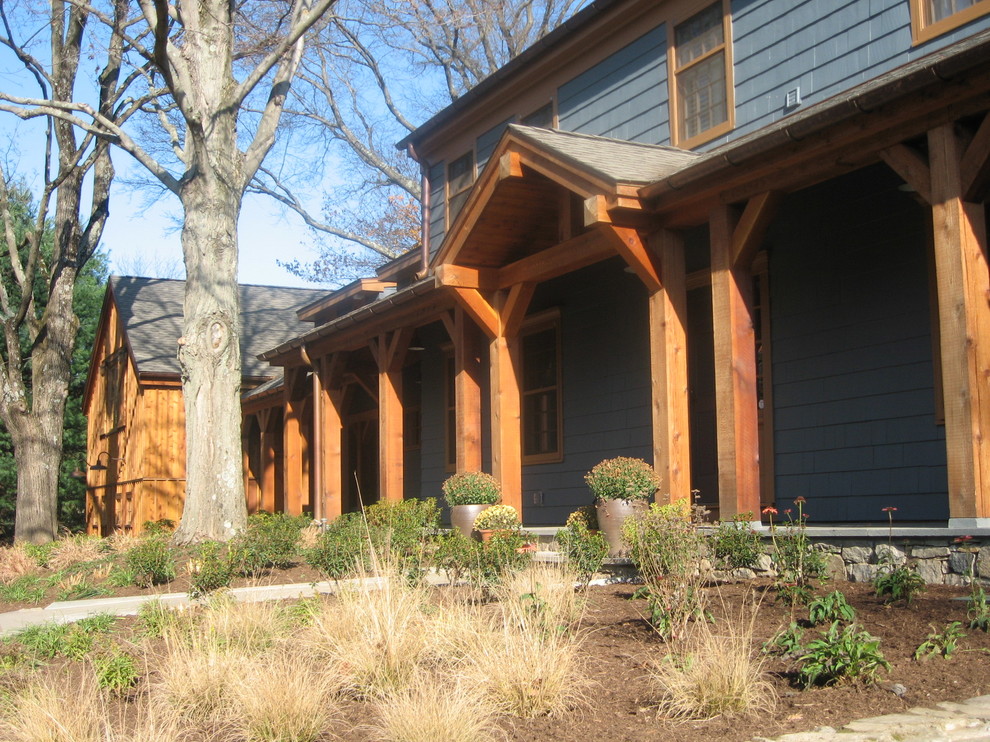This is an example of a country verandah in New York.