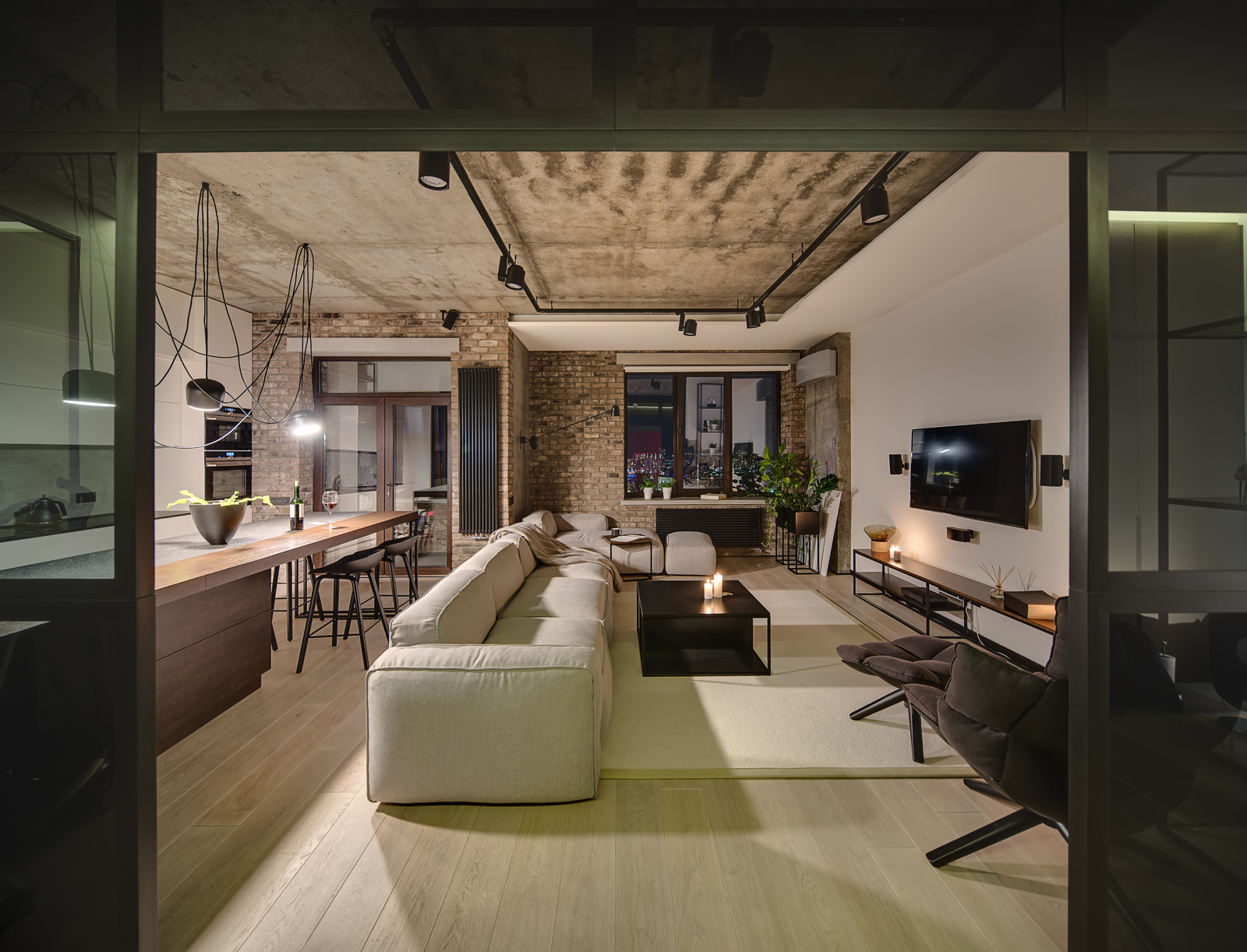 Лофт в интерьере квартиры