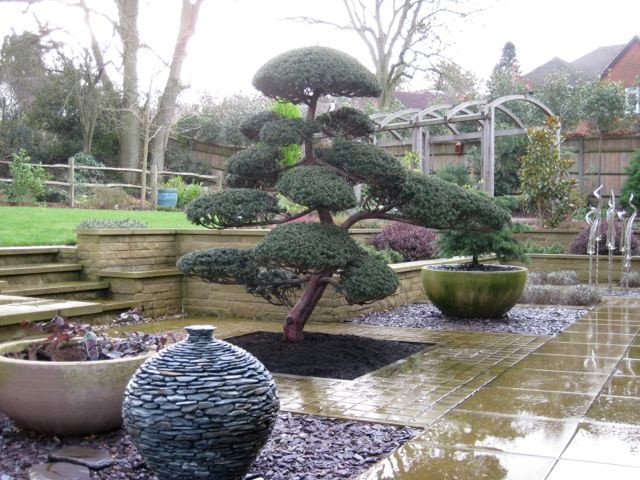 Photo of an asian garden in Sussex.